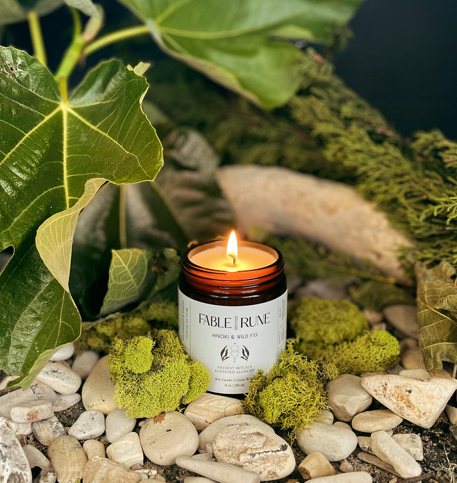 Hinoki & Wild Fig Soy Candle